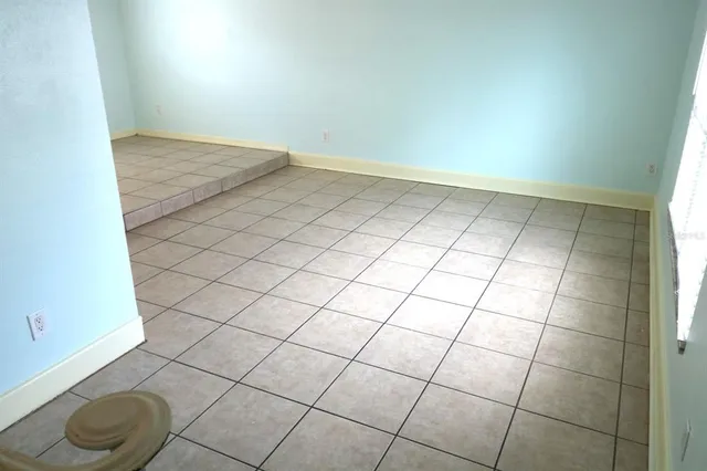 a view of a room and utility room