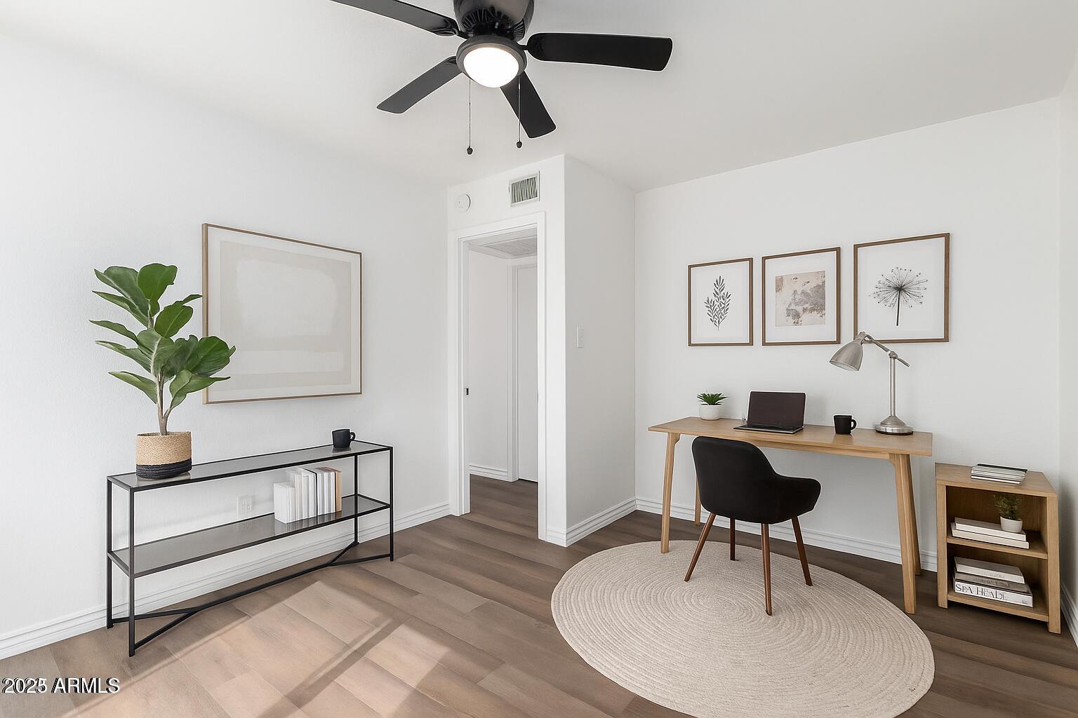 7613 West Flower Street Phoenix, AZ 85033 - Photo 23 of 48 Virtually Staged Office or 3rd Bedroom