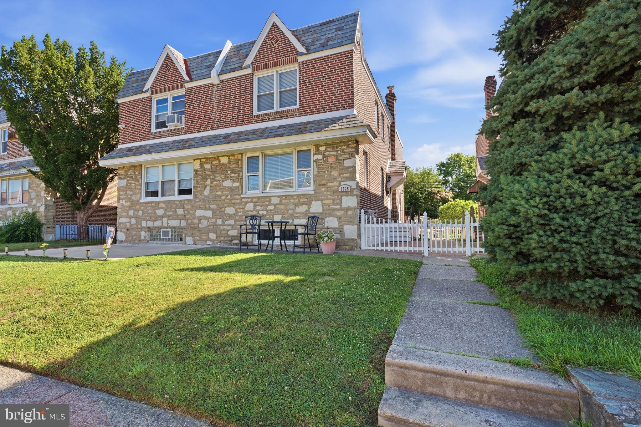 1025 Friendship Street Philadelphia, PA 19111 - Photo 36 of 36 Charming brick duplex with lush greenery.