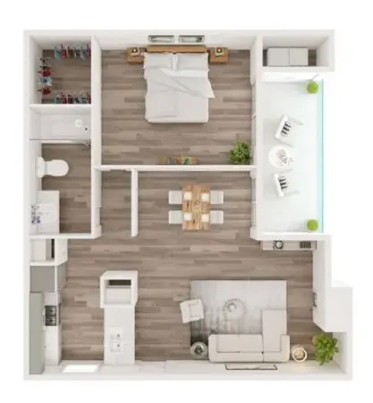 $891 | 4600 West Pioneer Drive, Unit 221, Irving, TX 75061