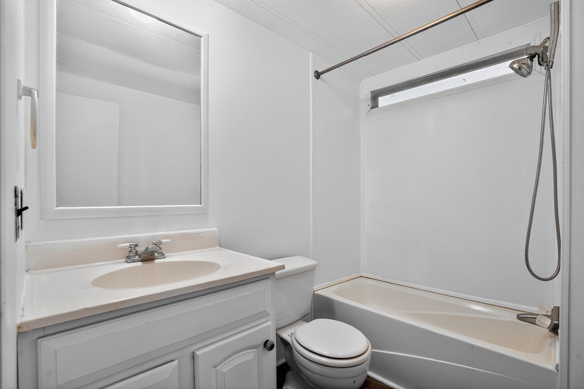 3 Meadowlark Trinity, TX 75862 - Photo 16 of 22 a bathroom with a granite countertop sink toilet and shower