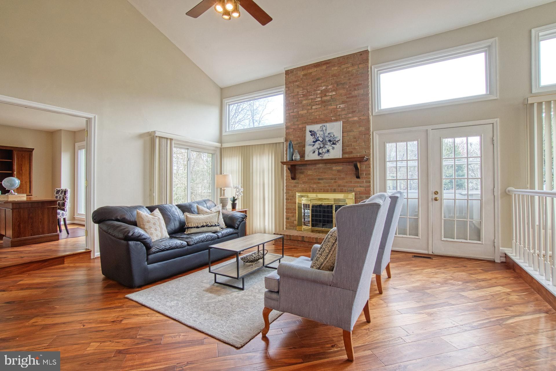719 Old Hunt Way Herndon, VA 20170 - Photo 4 of 58 Gorgeous Hardwood Floors, Wood Burning Fireplace