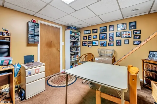 a view of a backyard with a garden