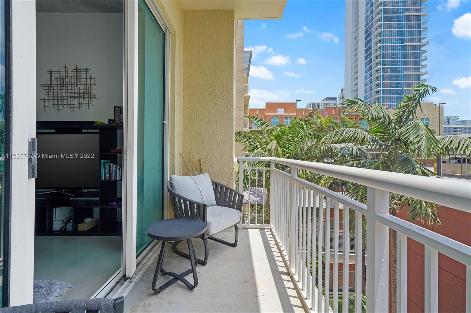 2001 Biscayne Boulevard, Unit 3401 Miami, FL 33137 - Photo 13 of 21 a view of a chairs in balcony