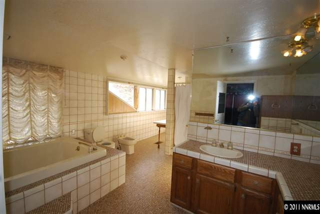 1095 Hot Springs Road Reno, NV 89521 - Photo 3 of 13 a bathroom with a tub sink and mirror