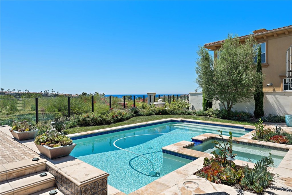 5 Via Monarca Street Dana Point, CA 92629 - Photo 42 of 64 a view of swimming pool with seating area and furniture