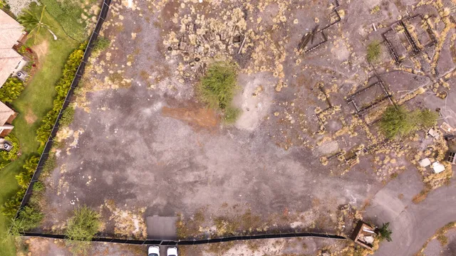 front view of a house with a street