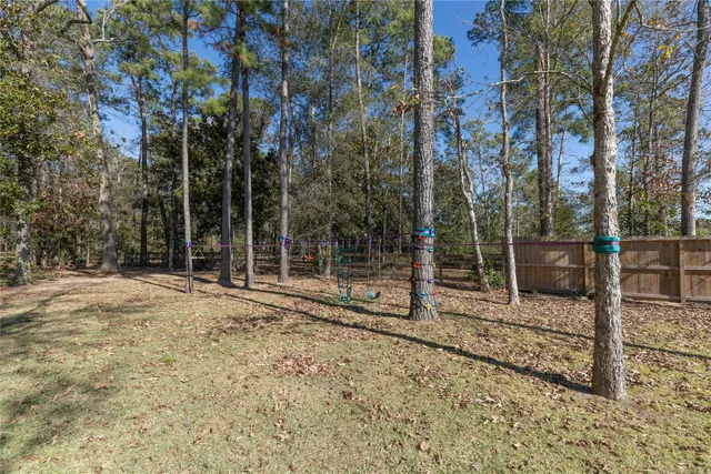 a view of outdoor space with trees