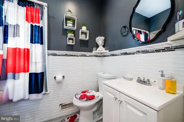 a bed room with a bed and a couch