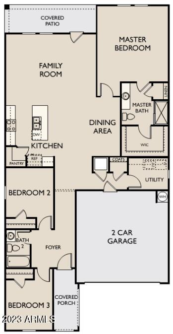 25280 Atlas Road Florence, AZ 85132 - Photo 12 of 12 Moonbeam Floorplan