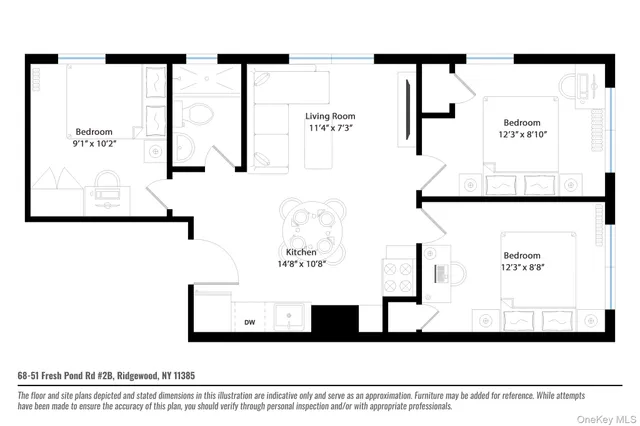 $3,495 | 68-51 Fresh Pond Road, Unit 2B | Ridgewood
