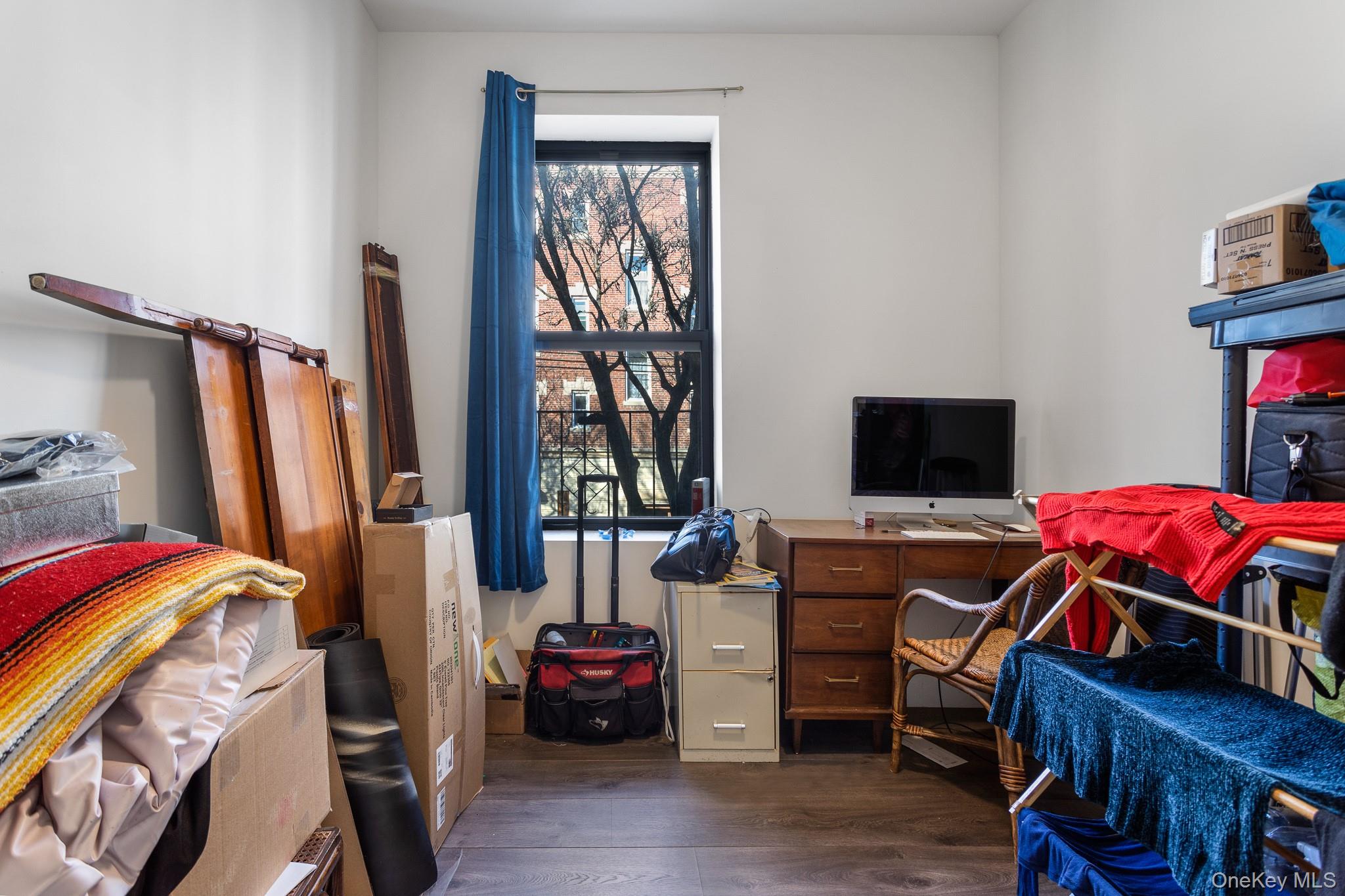 68-51 Fresh Pond Road, Unit 2B Queens, NY 11385 - Photo 9 of 15 Office space featuring dark wood finished floors