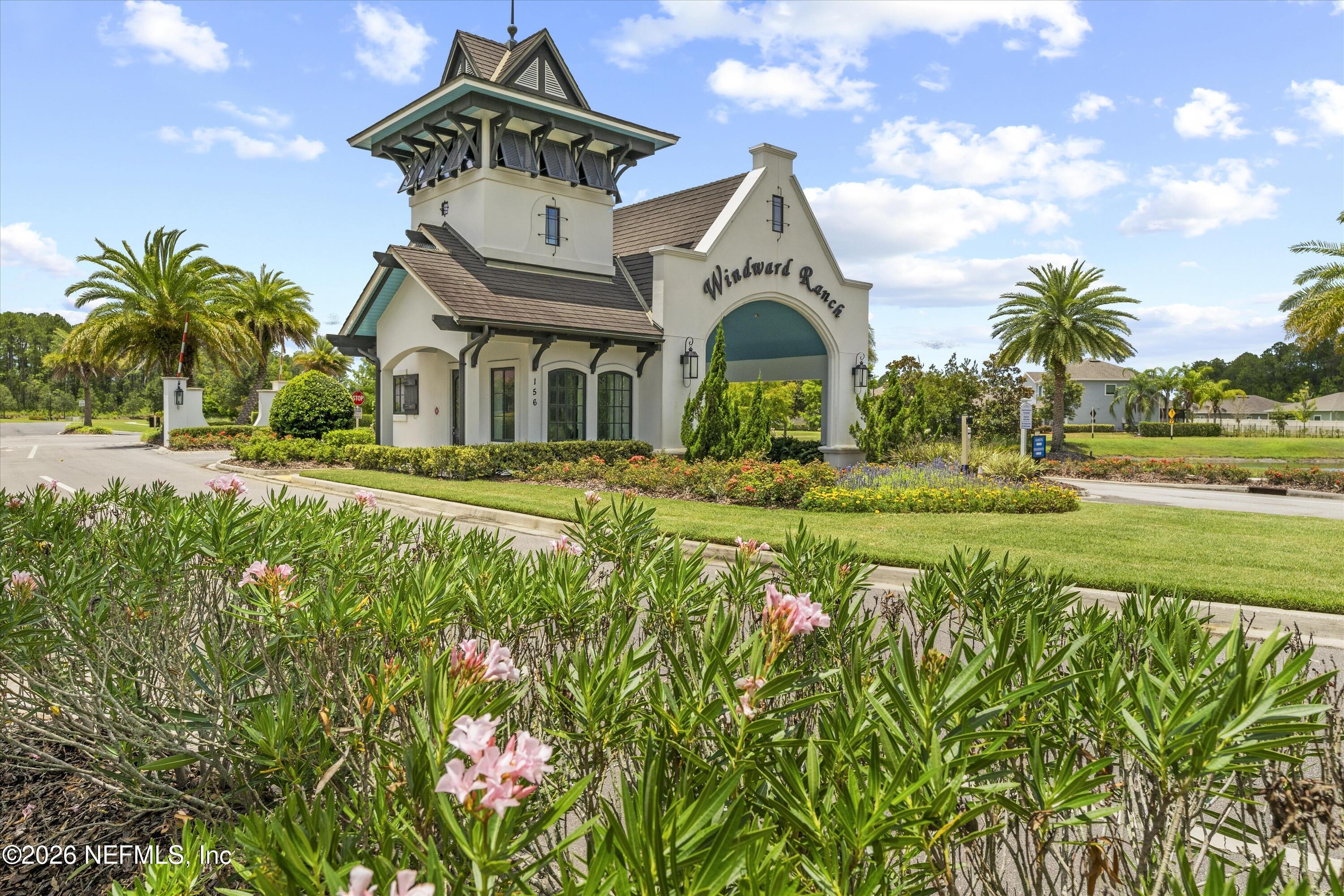 309 Coco Point St. Augustine, FL 32092 - Photo 44 of 50 a front view of a house with garden