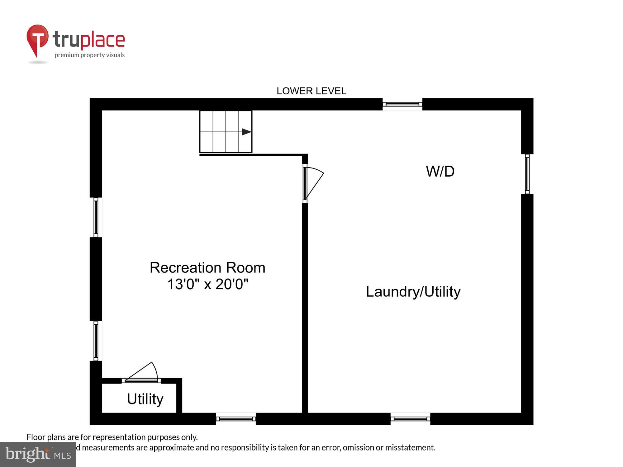 2604 Ross Road Chevy Chase, MD 20815 - Photo 53 of 53 Lower Level Floor Plan