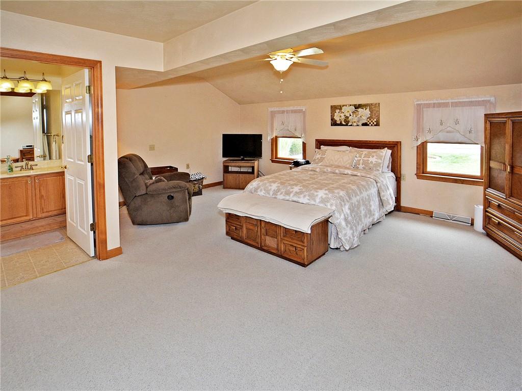 2145 Haymaker Road Monroeville, PA 15146 - Photo 16 of 25 One of 2 Master bedrooms. This Master bedroom is on the first floor. Walk in Closet, and full bath. Perfect in law suite.