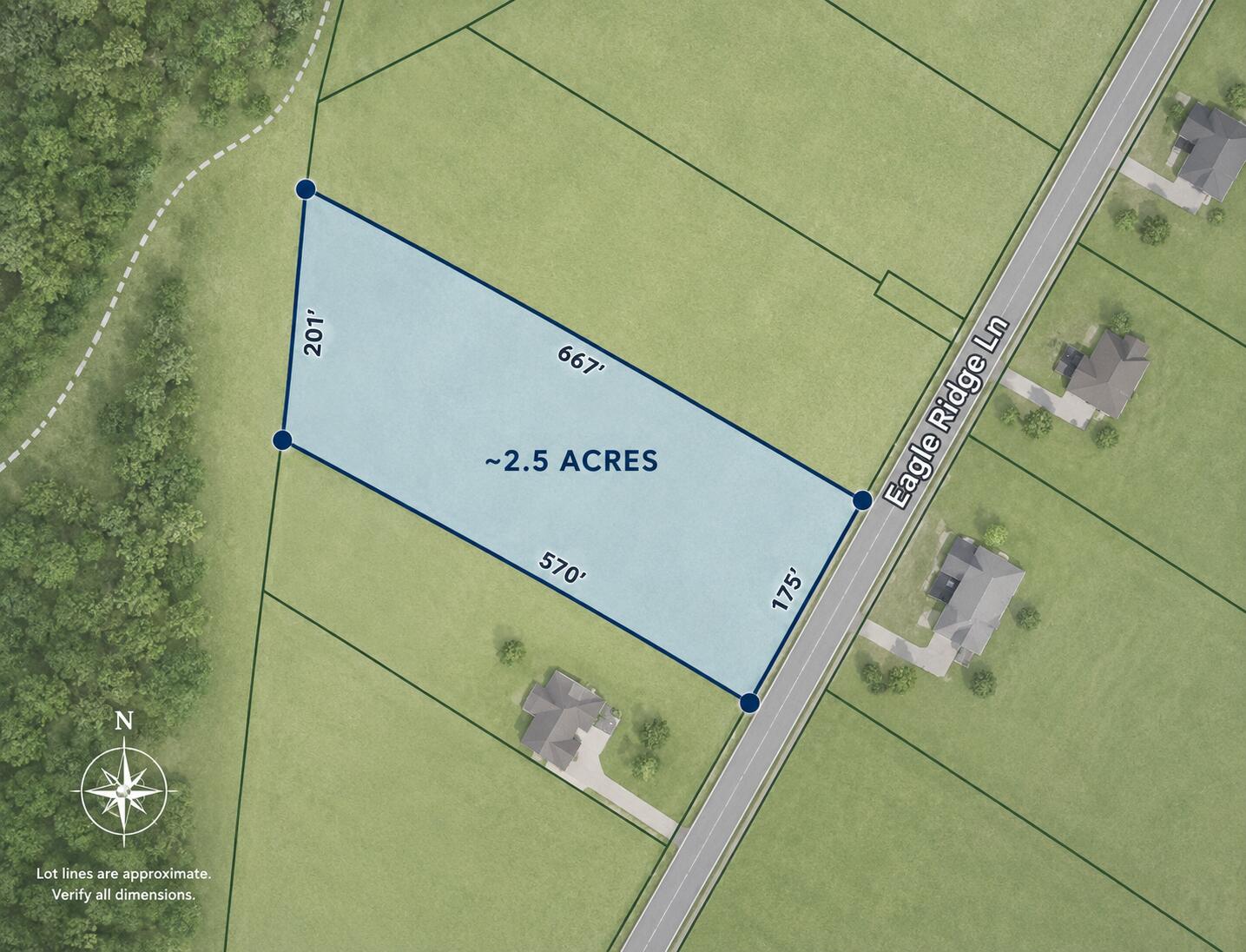 0 Eagle Ridge Lane Reeds Spring, MO 65737 - Photo 4 of 30 Lot Size