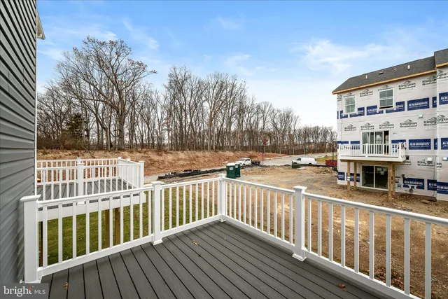 a view of a street from a balcony