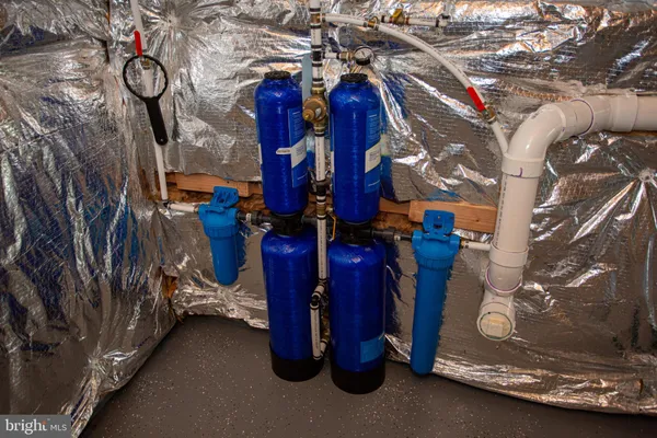 a view of a tall buildings