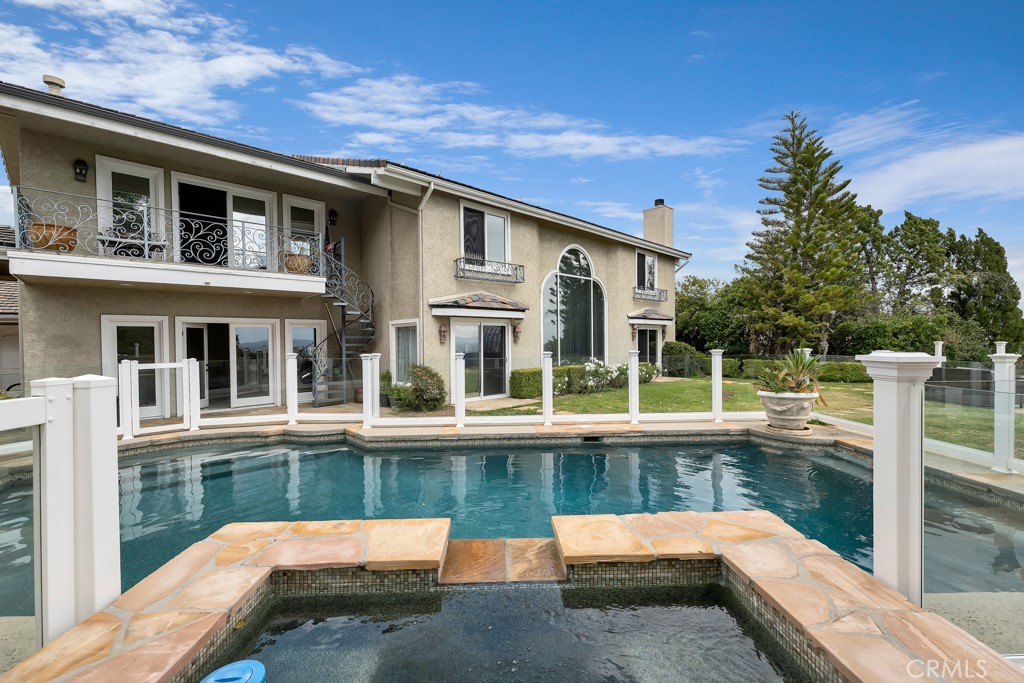 11677 Seminole Circle Porter Ranch, CA 91326 - Photo 31 of 69 a view of a house with pool
