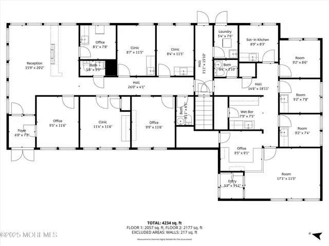 a picture of a floor plan