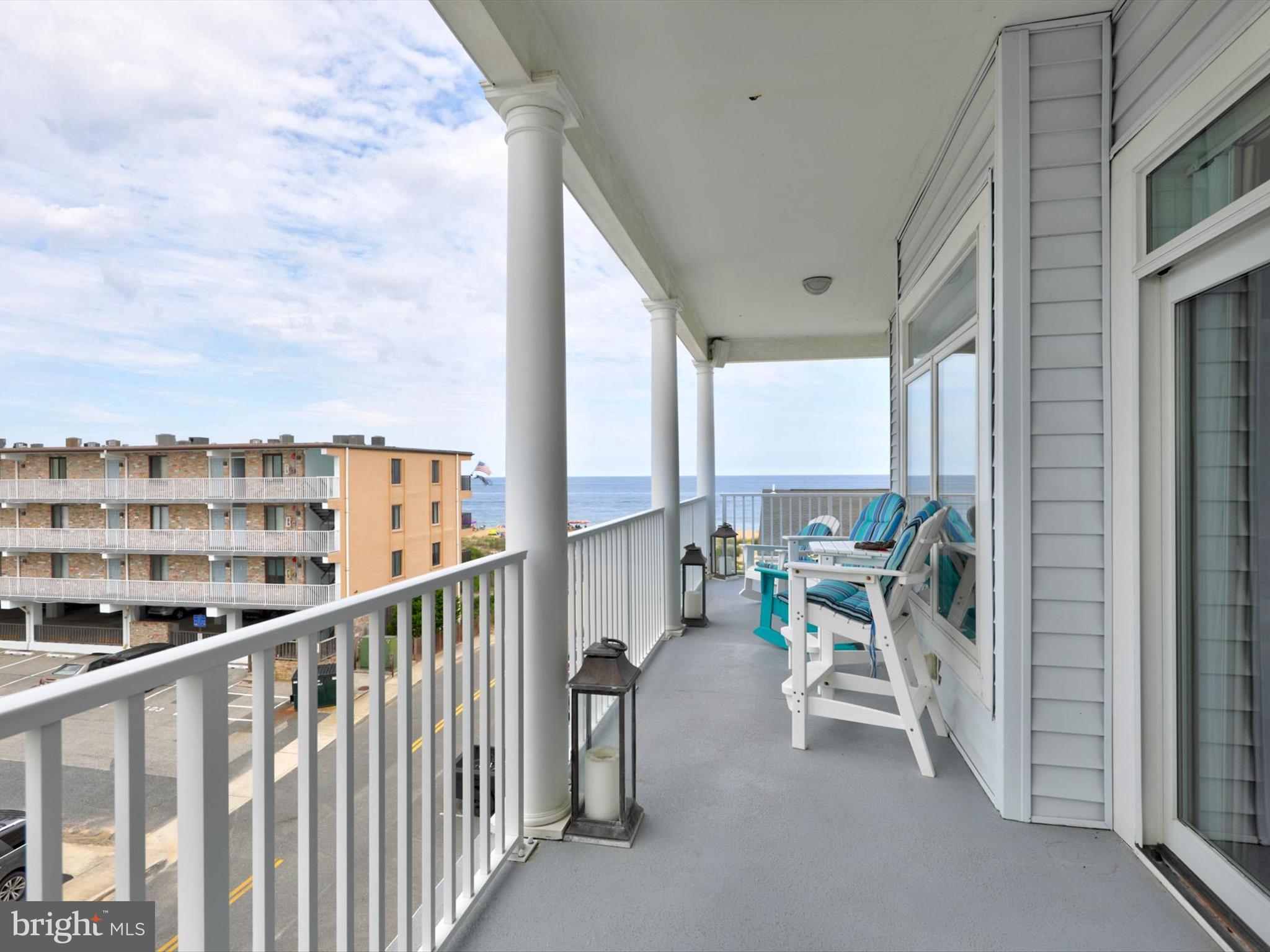 5 87th Street, Unit 303 Ocean City, MD 21842 - Photo 41 of 49 a view of balcony with furniture