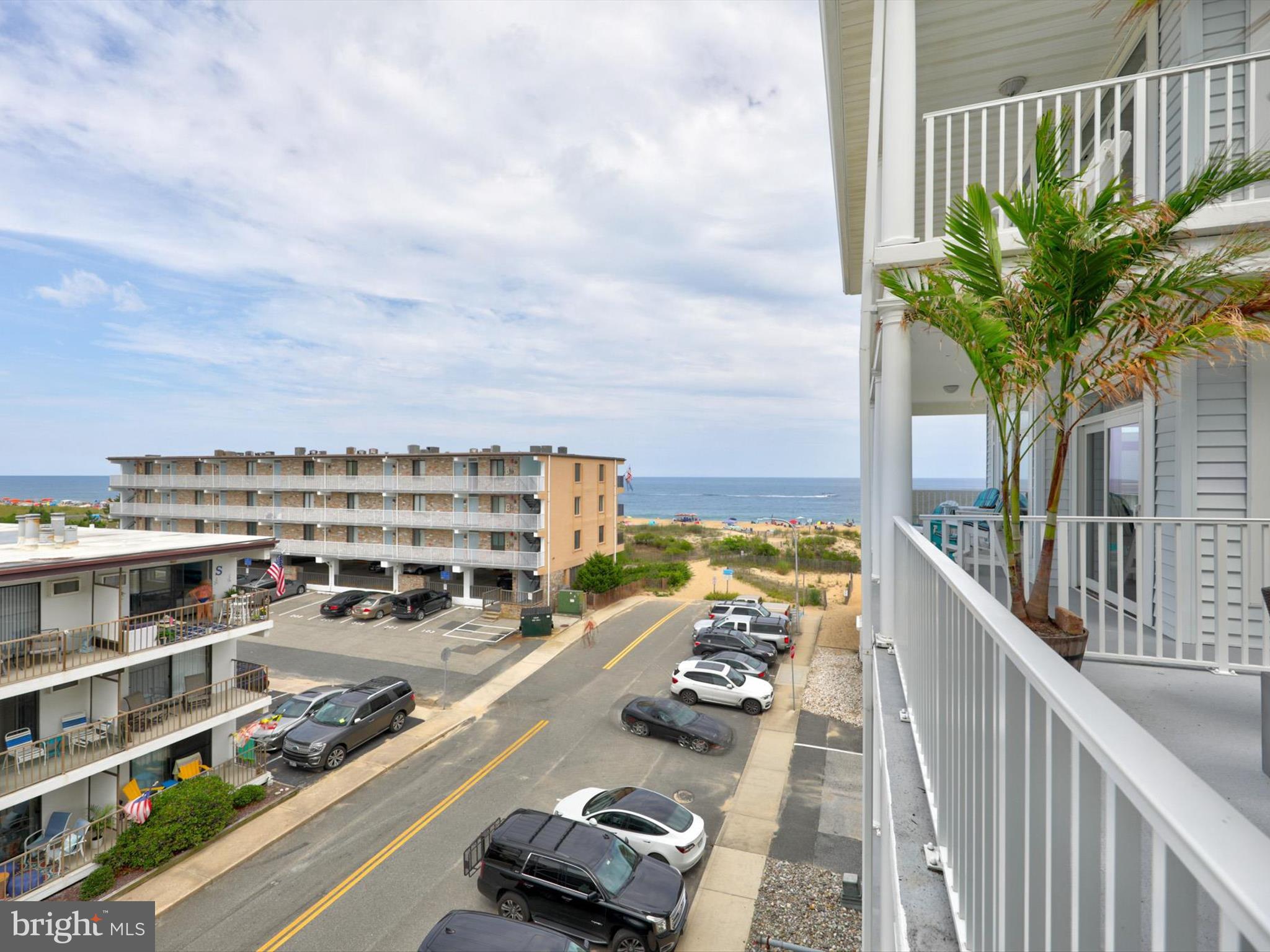 5 87th Street, Unit 303 Ocean City, MD 21842 - Photo 46 of 49 a view of a balcony with city view
