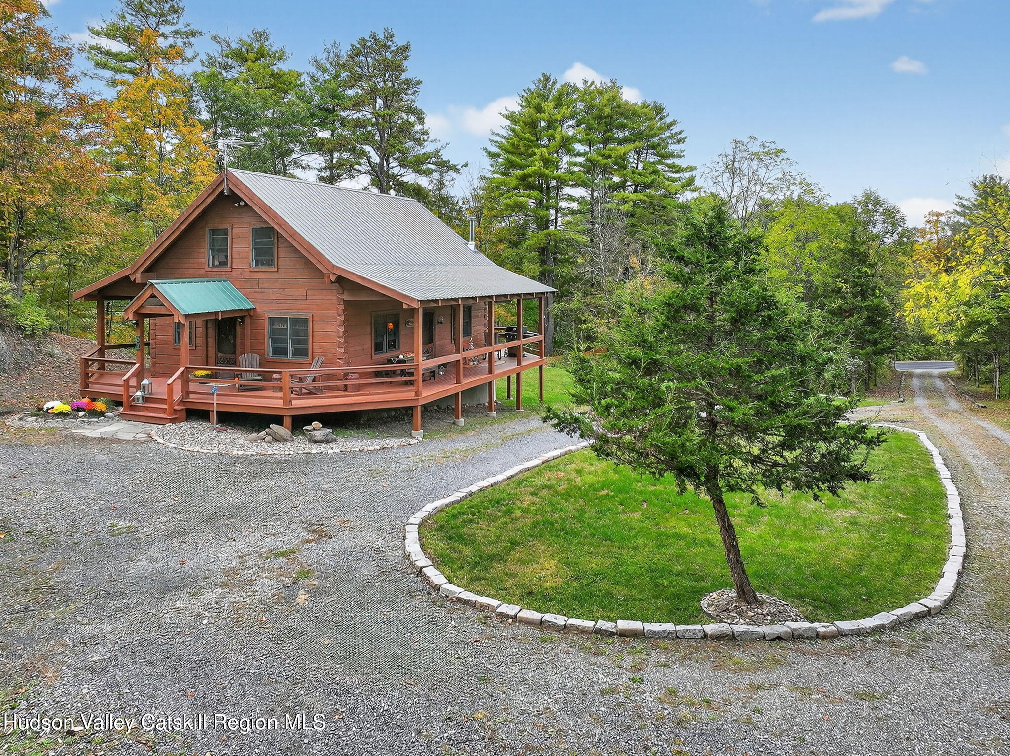 52 Paul Horn Road Catskill, NY 12414 - Photo 53 of 53 a view of a house with a backyard and trees