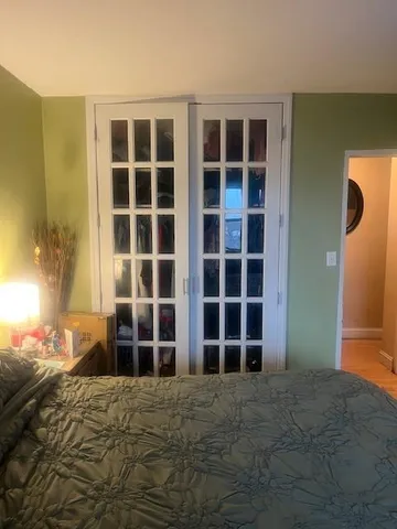 a view of front door