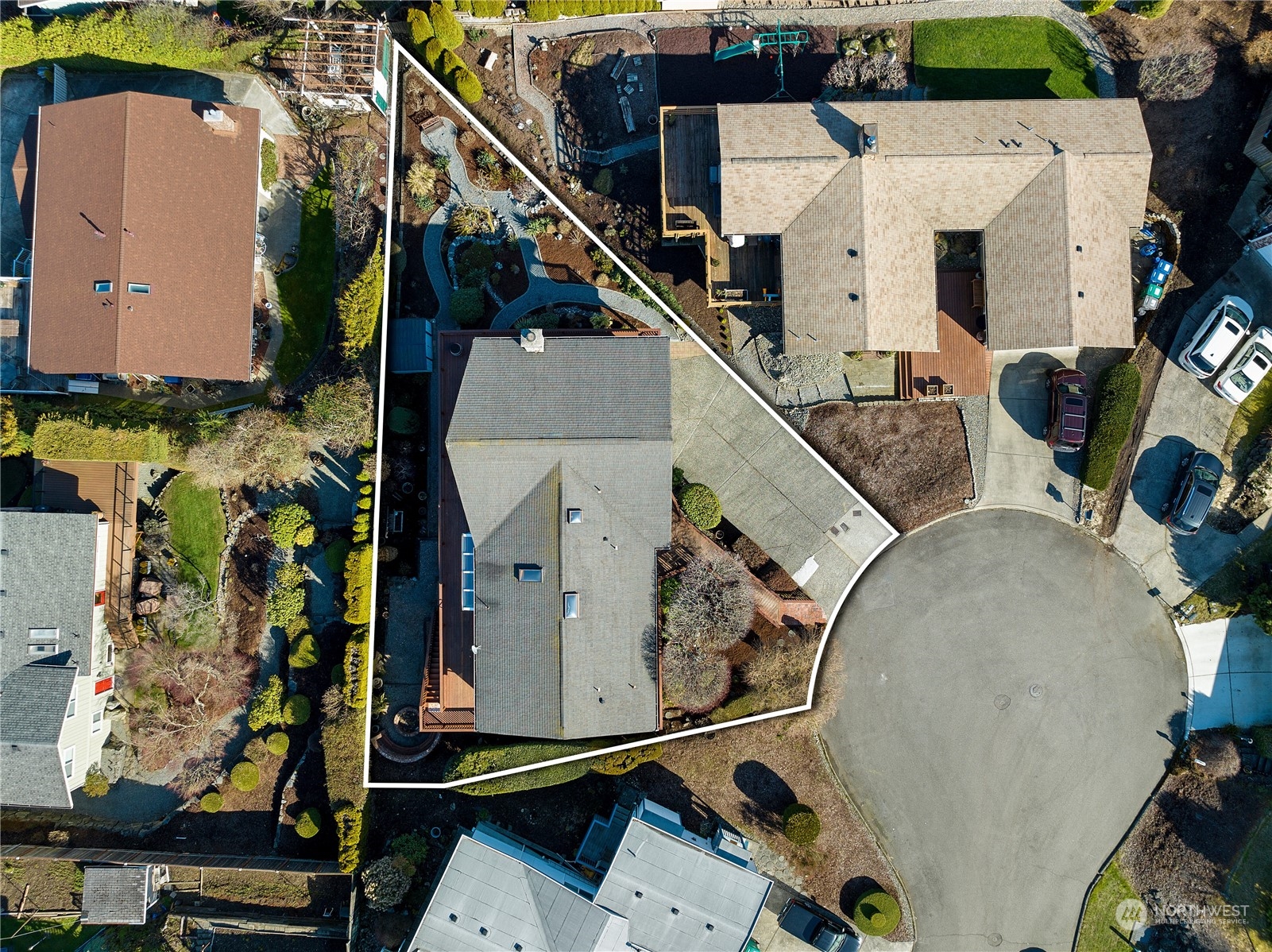 29832 2nd Place Southwest Federal Way, WA 98023 - Photo 36 of 40 an aerial view of a highlighted house