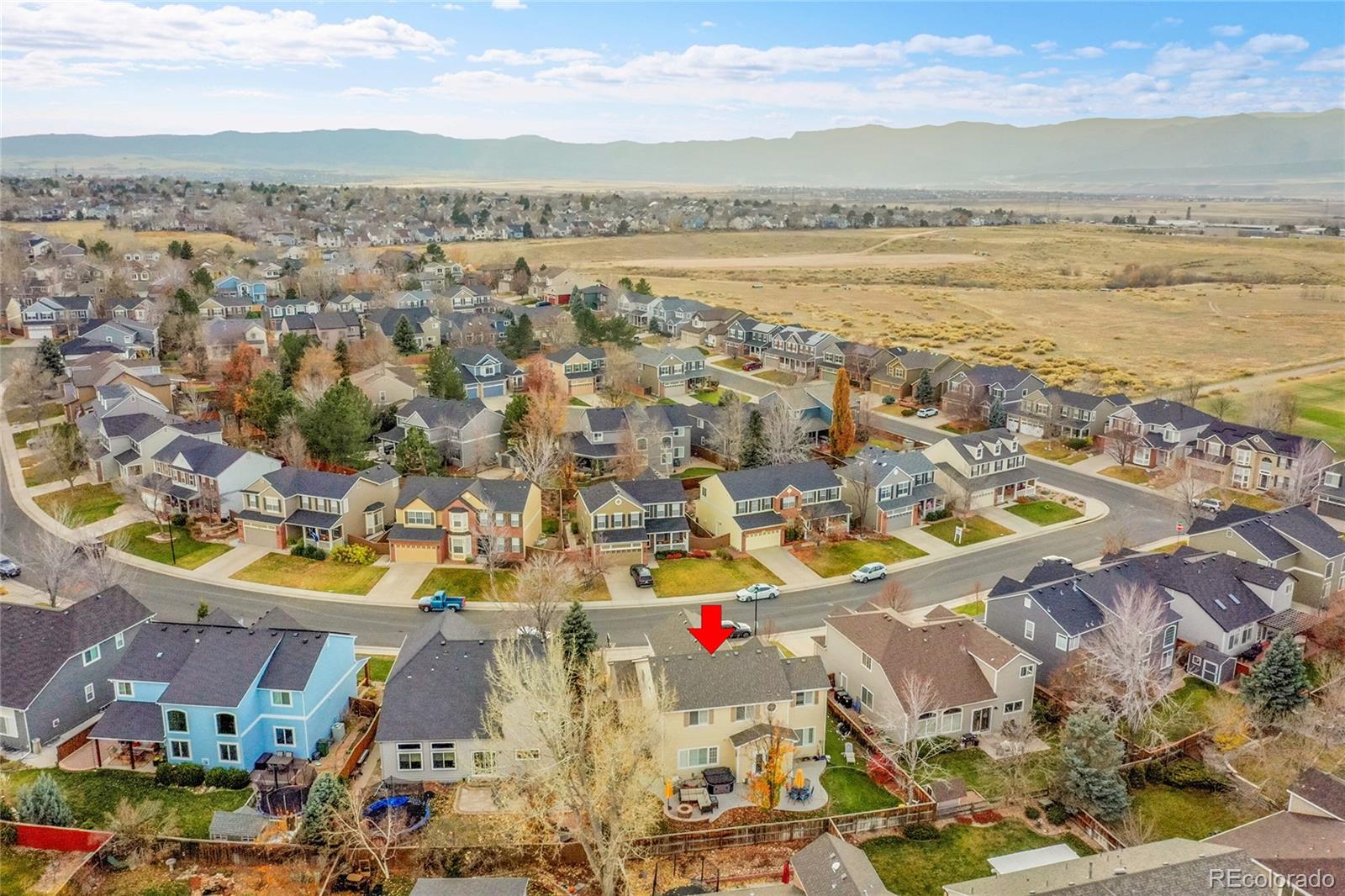9424 South Hackberry Lane Highlands Ranch, CO 80129 - Photo 47 of 47 a view of city and ocean