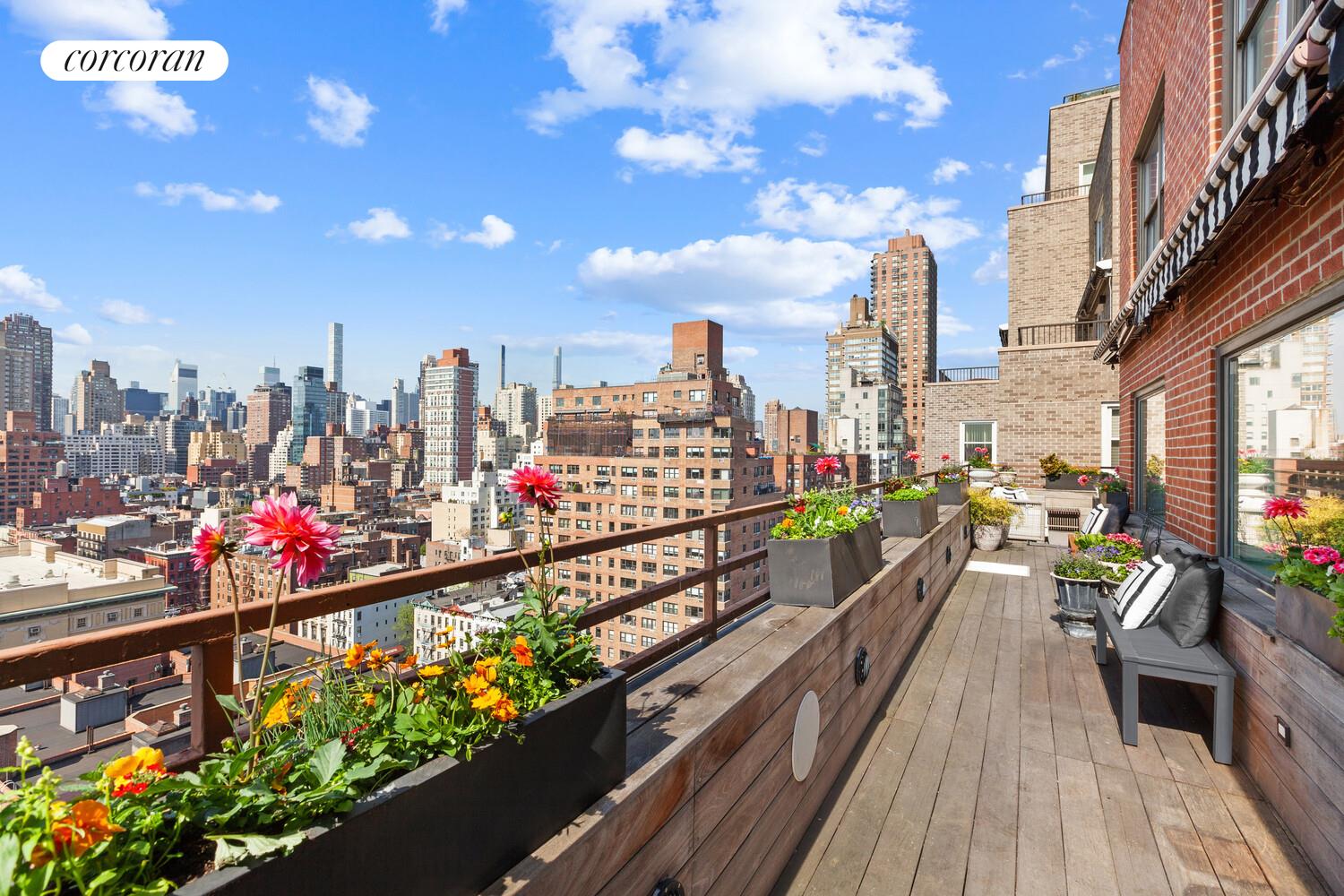 505 East 79th Street, Unit 19B Manhattan, NY 10075 - Photo 3 of 19 a view of a balcony with city view