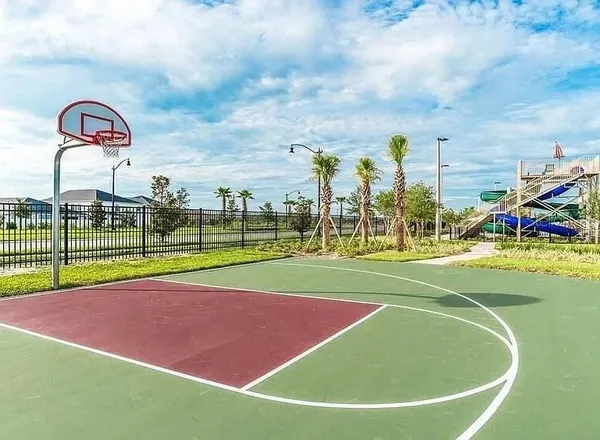 a view of a tennis court
