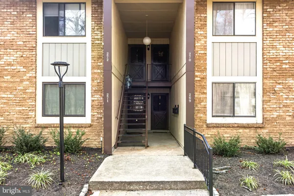 a view of a entryway of the house