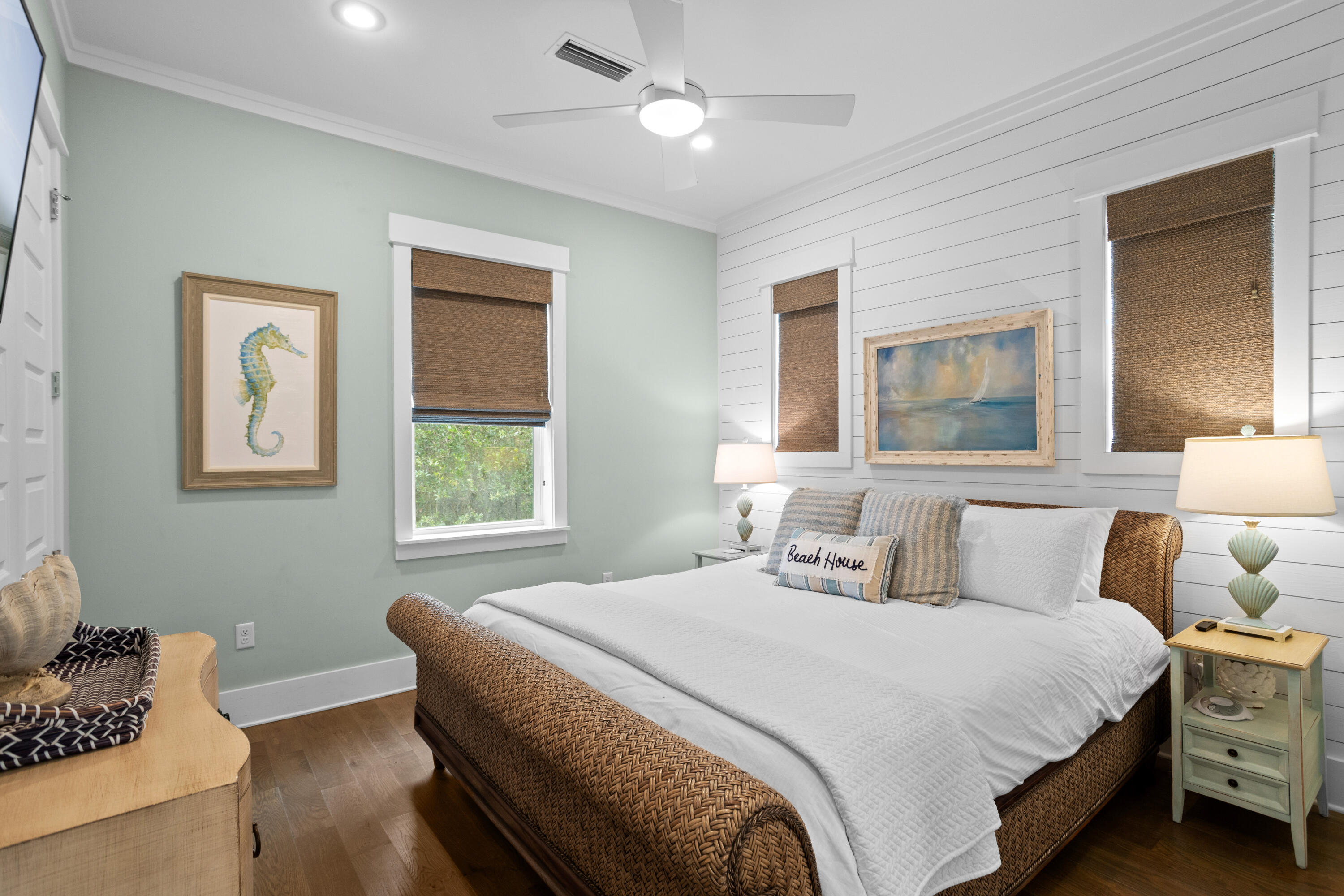 14 The Heron Cove Inlet Beach, FL 32461 - Photo 13 of 56 a bedroom with a bed and a window