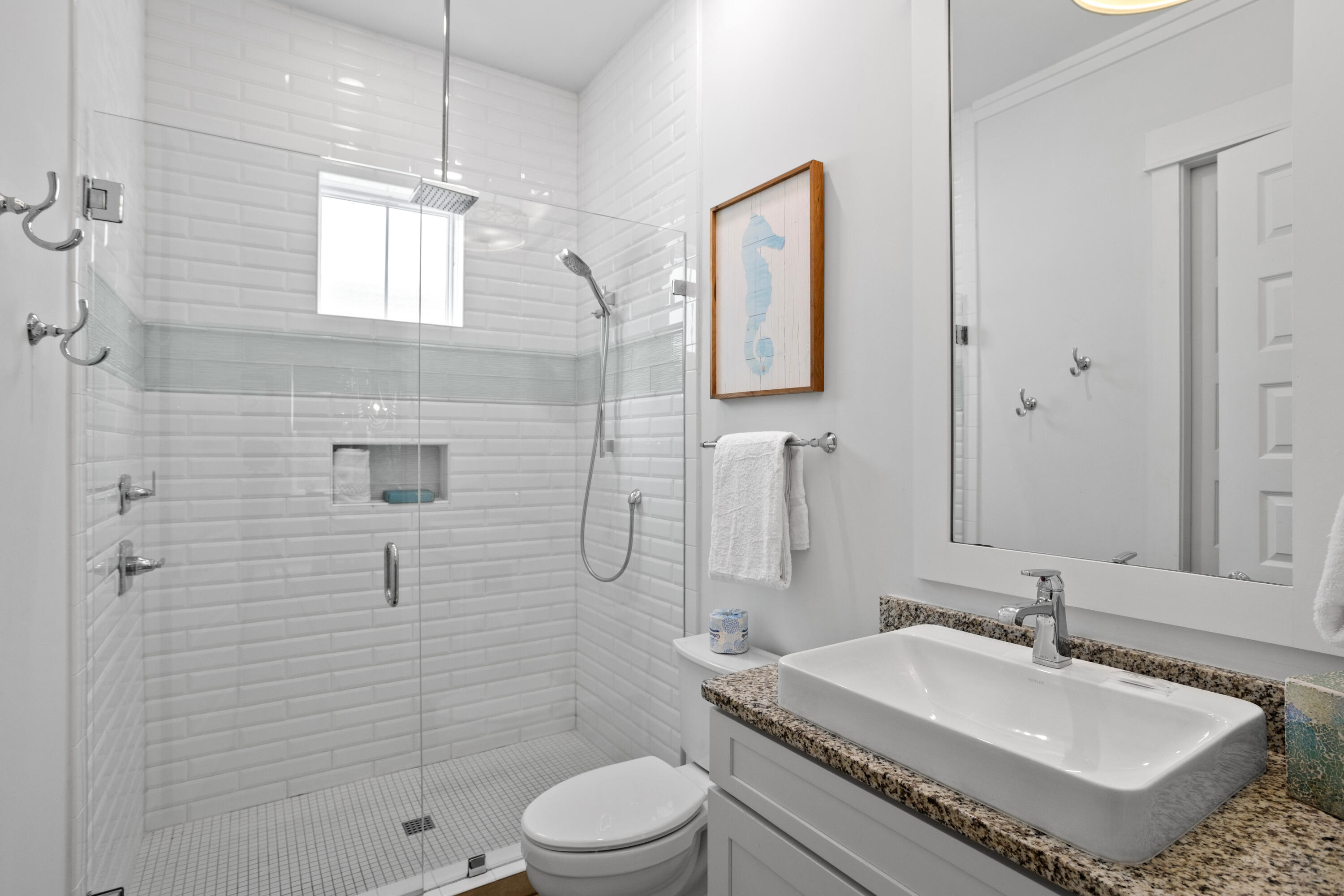 14 The Heron Cove Inlet Beach, FL 32461 - Photo 15 of 56 a bathroom with a sink toilet and shower