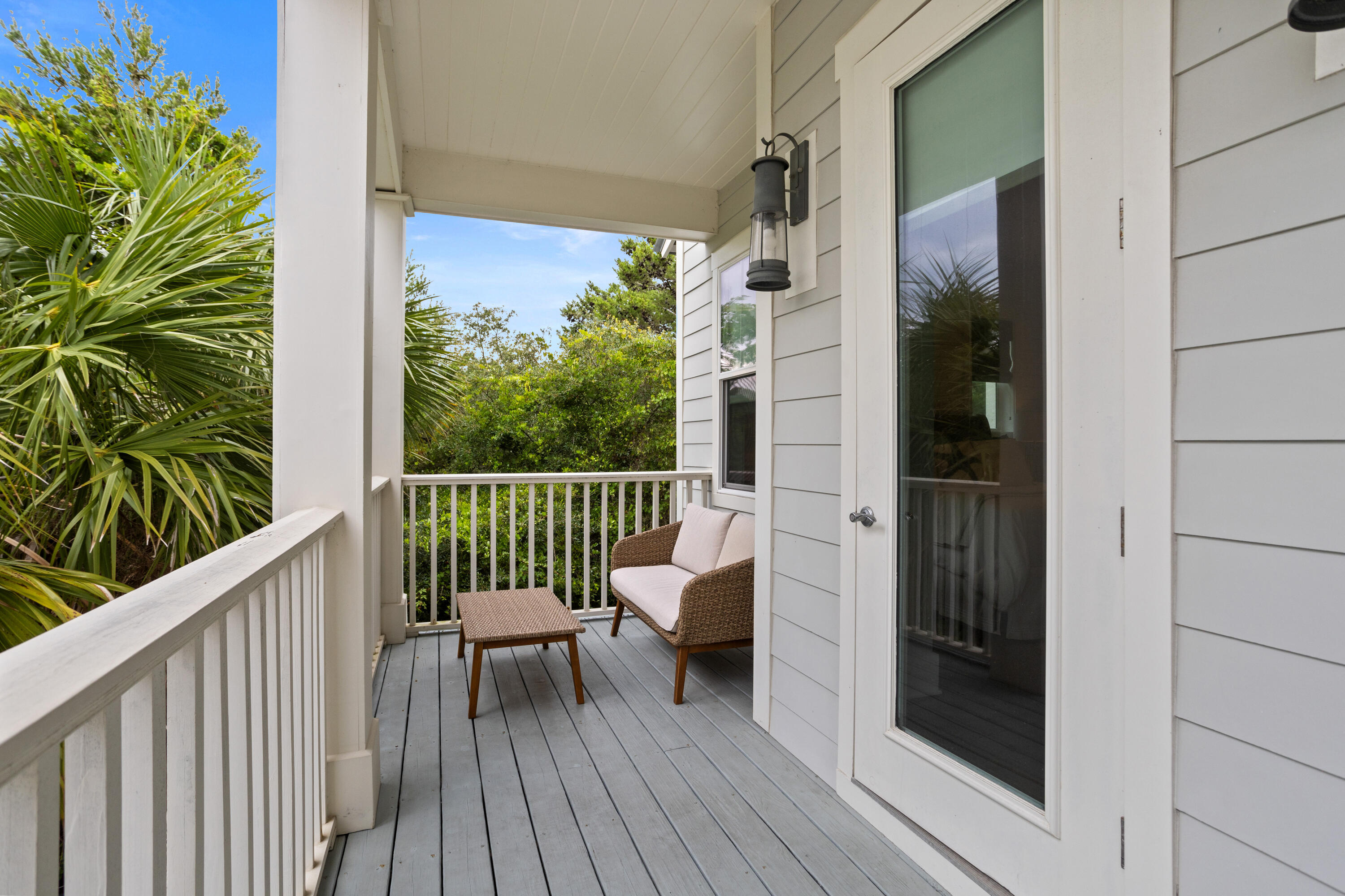 14 The Heron Cove Inlet Beach, FL 32461 - Photo 27 of 56 a view of a balcony with wooden floor