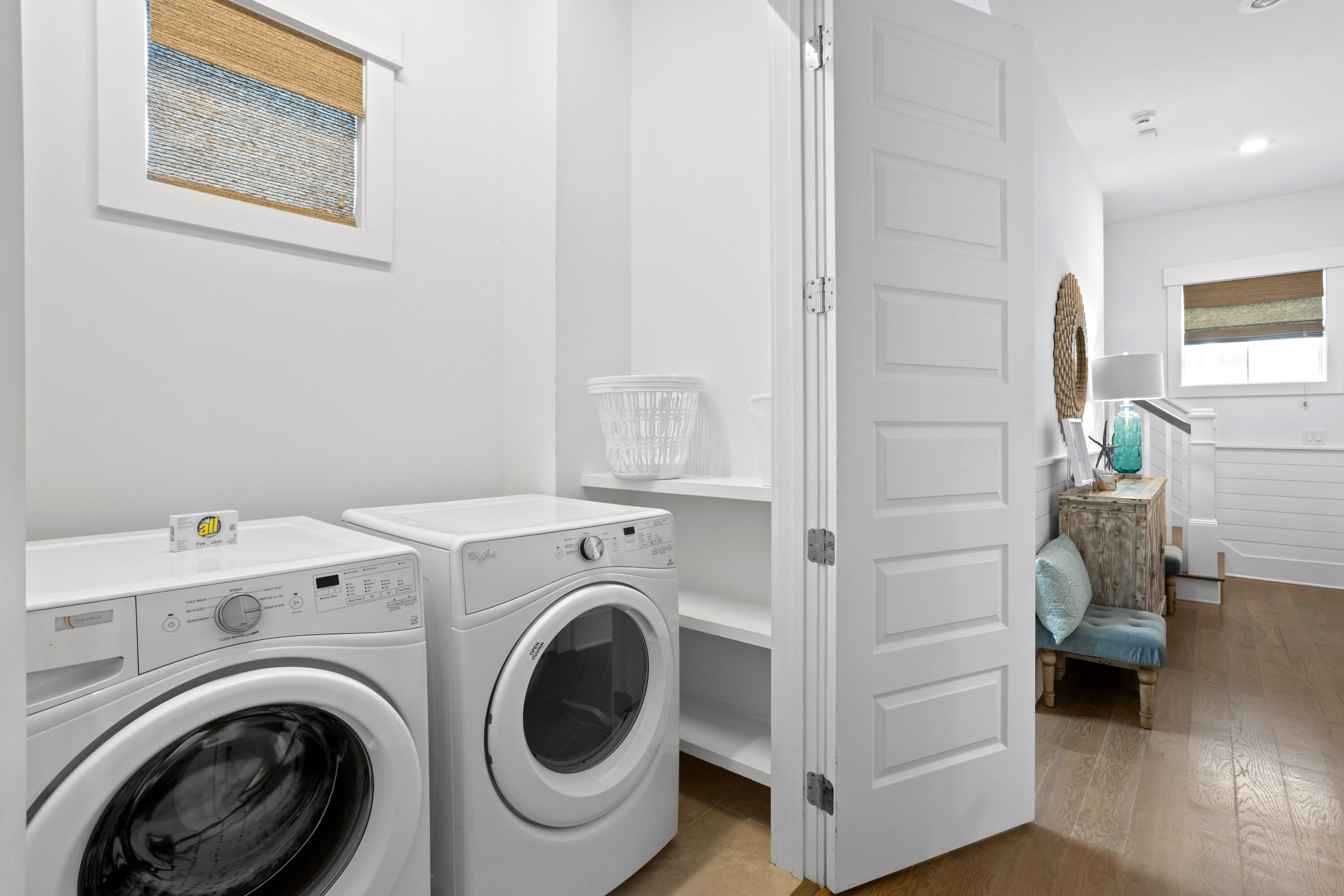 14 The Heron Cove Inlet Beach, FL 32461 - Photo 32 of 56 a view of livingroom with washer and dryer