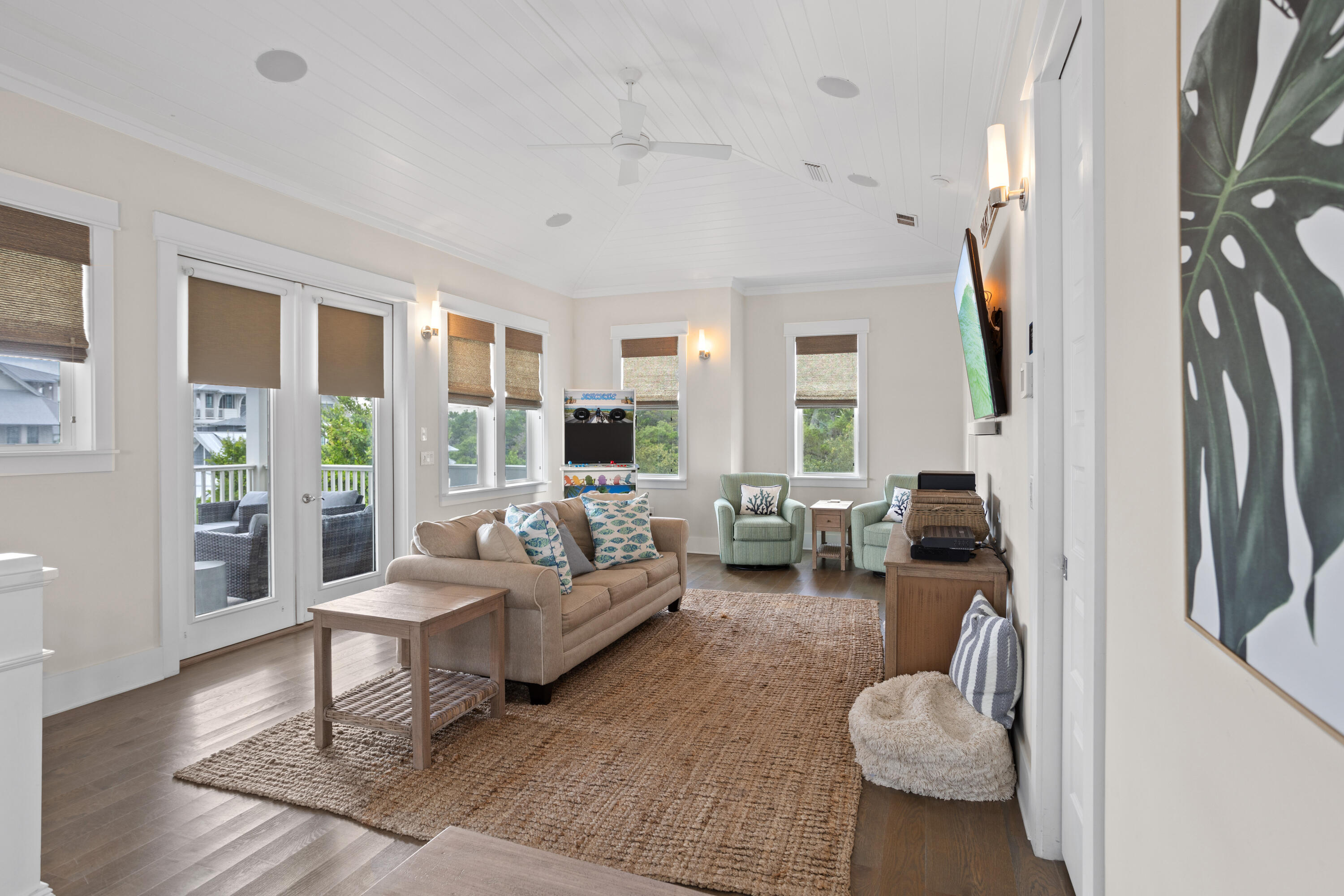 14 The Heron Cove Inlet Beach, FL 32461 - Photo 36 of 56 a living room with furniture and a table