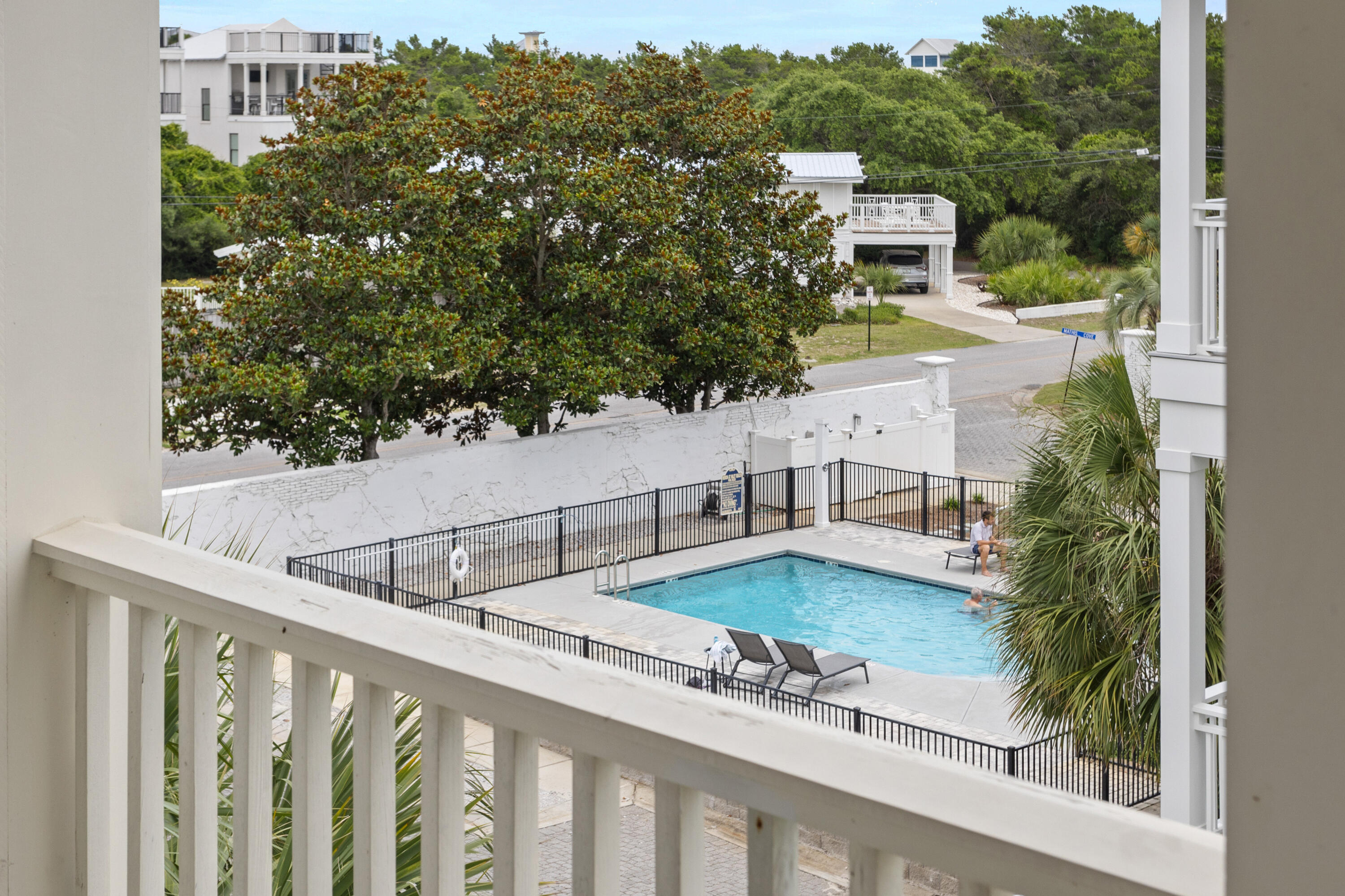 14 The Heron Cove Inlet Beach, FL 32461 - Photo 39 of 56 a view of balcony with furniture
