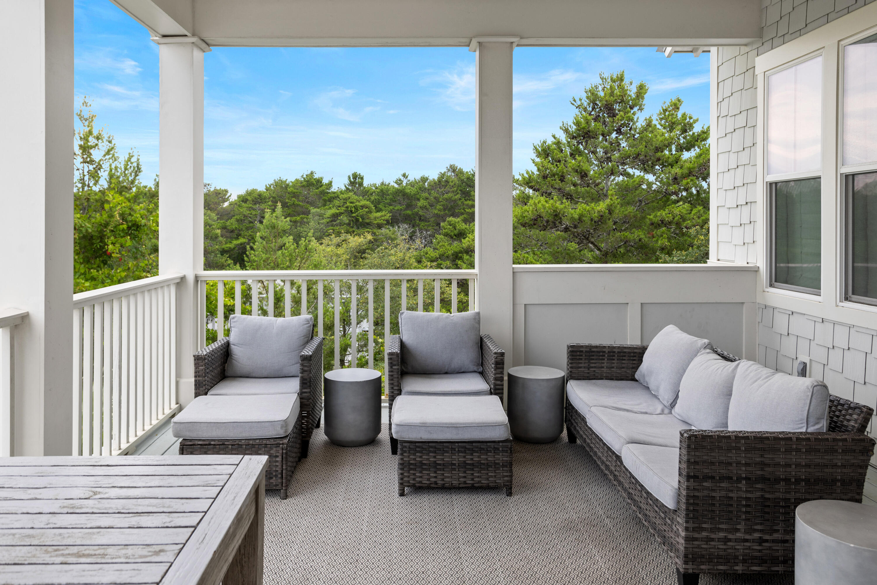 14 The Heron Cove Inlet Beach, FL 32461 - Photo 40 of 56 a view of a patio with a couch