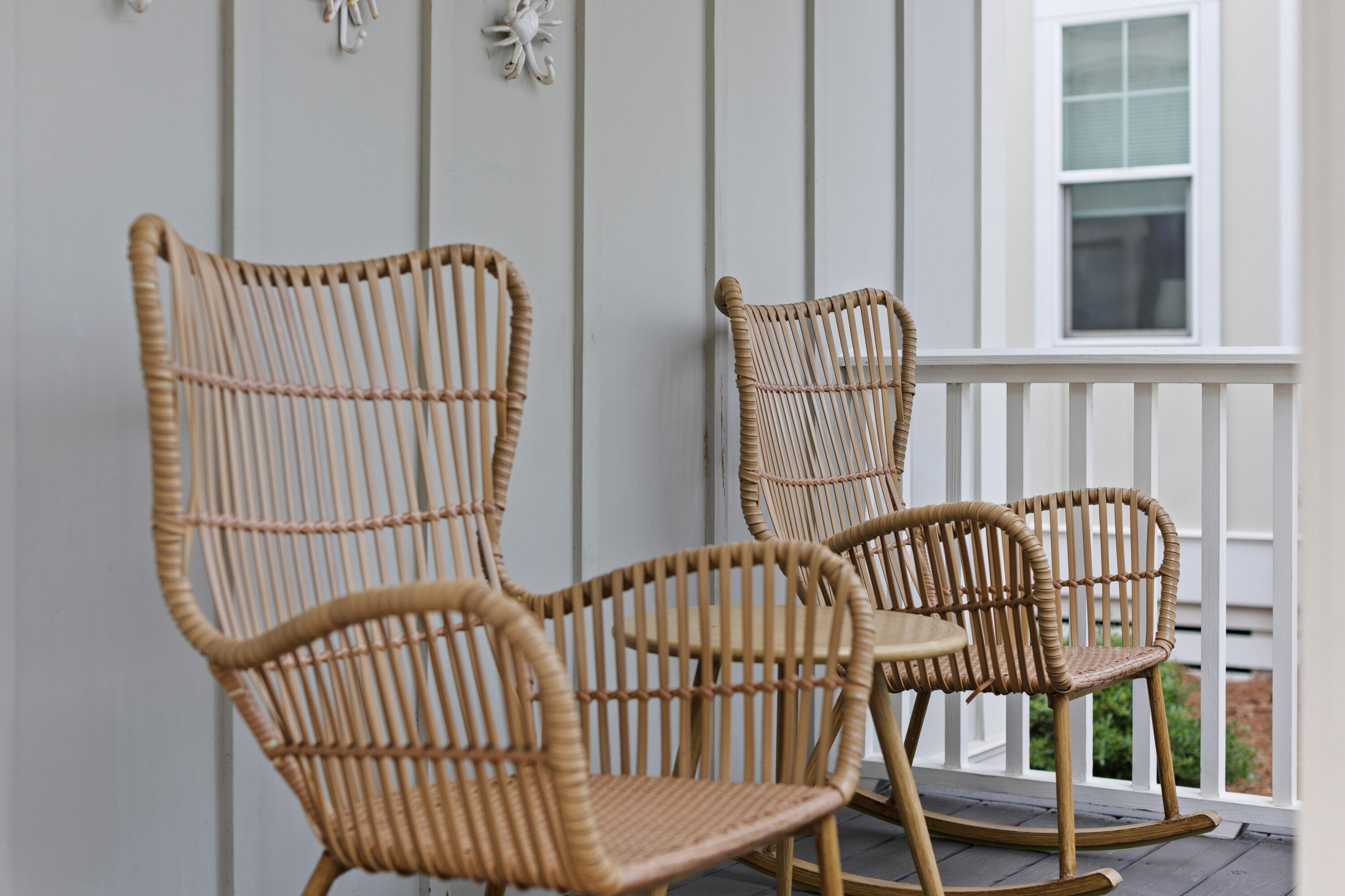 14 The Heron Cove Inlet Beach, FL 32461 - Photo 48 of 56 a view of staircase with railing and a rug