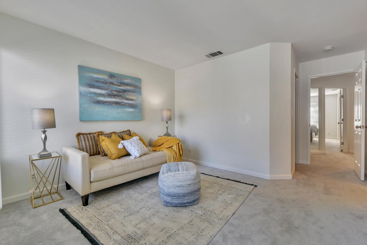 1677 Geary Road Walnut Creek, CA 94597 - Photo 20 of 38 a bedroom with furniture and a potted plant