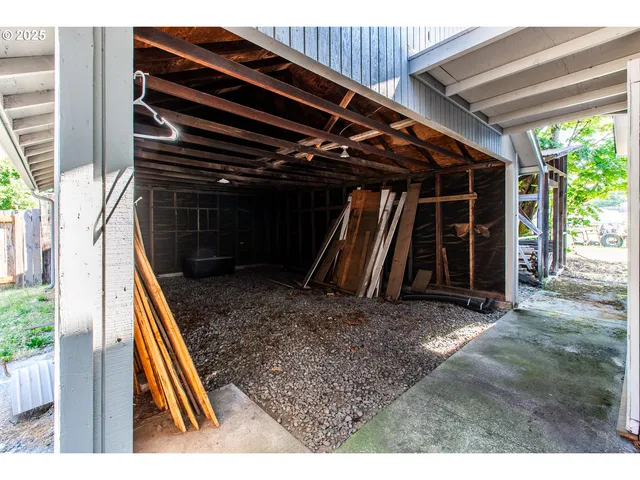 a view of outdoor space and porch
