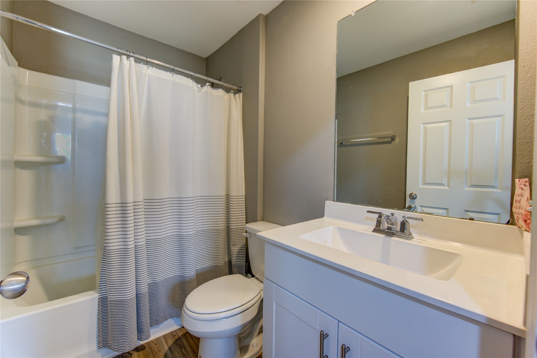 6706 Hobby Wind Ridge Drive Houston, TX 77075 - Photo 11 of 31 a bathroom with a sink toilet and shower