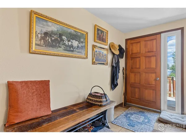 a view of workspace with wall paintings