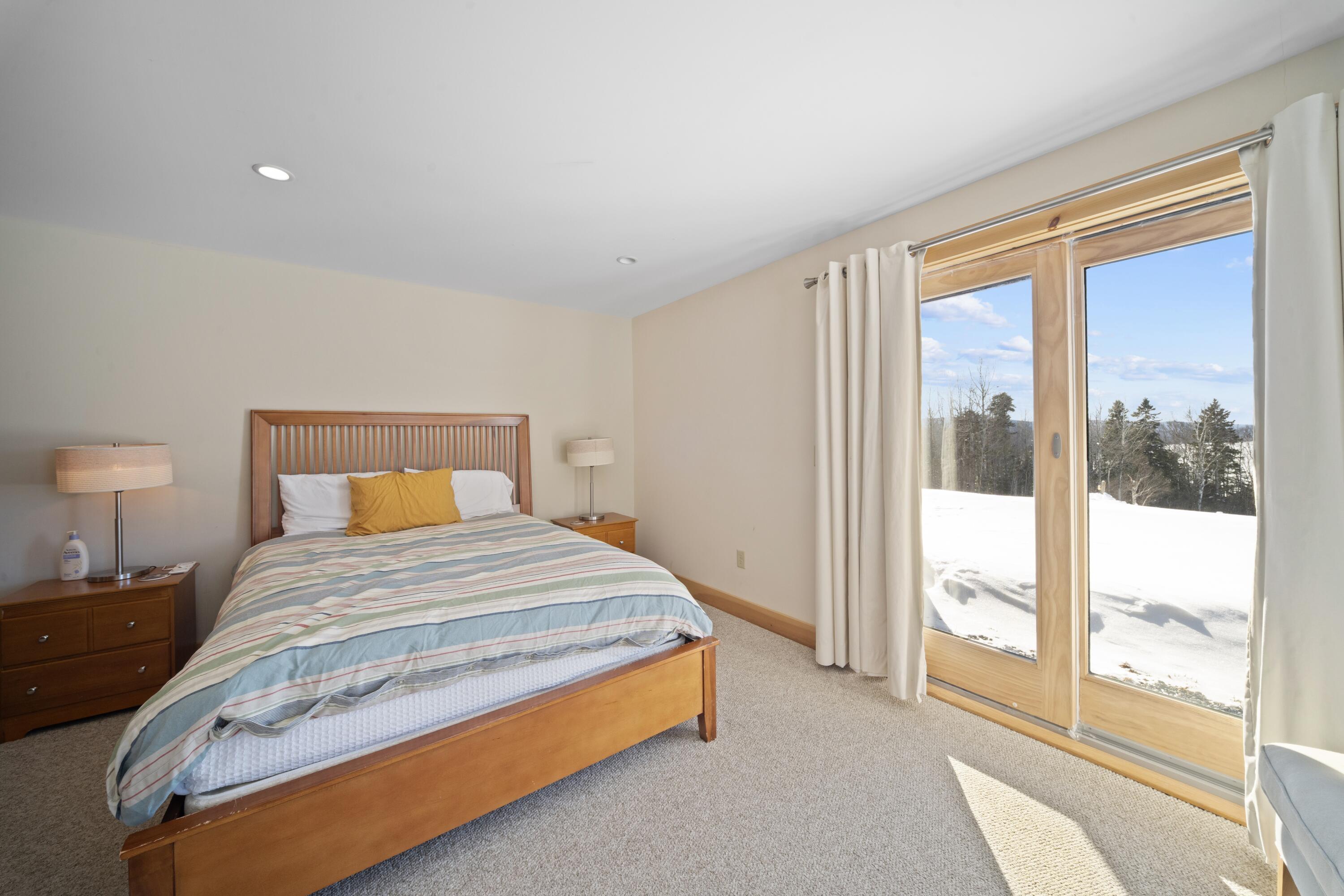42 Whip Willow Farm Road, Unit 19 Rangeley, ME 04970 - Photo 42 of 52 Third Bed with Walkout