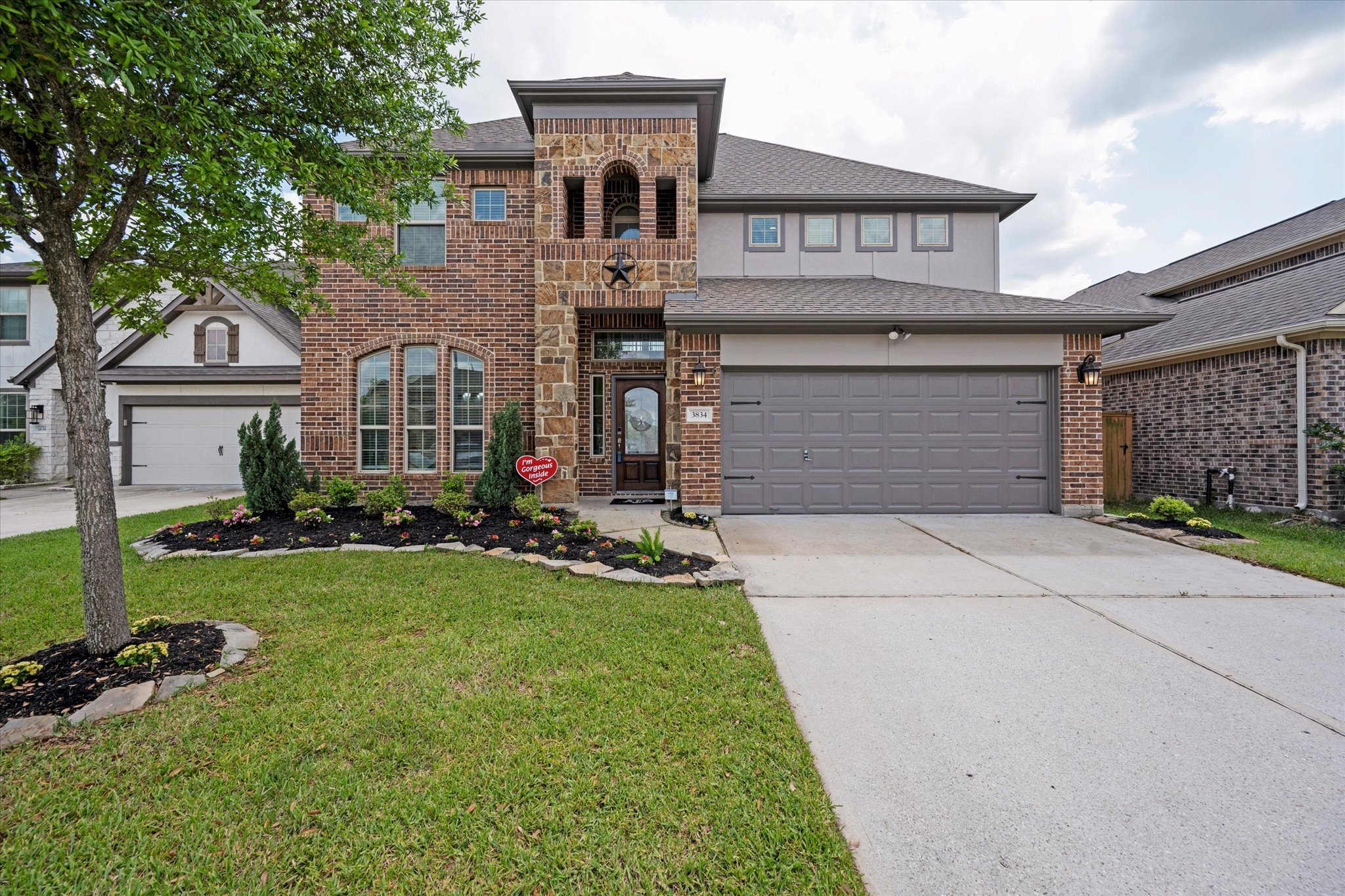 3834 Supremes Trail Spring, TX 77386 - Photo 1 of 37 Fresly painted exterior for updated look.