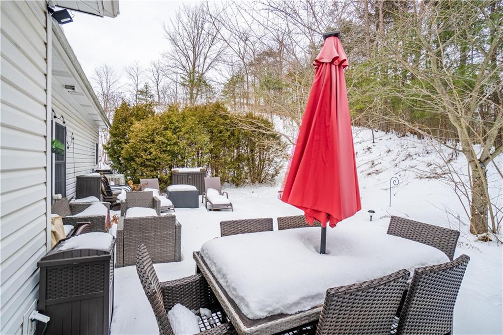 100 Patton Drive Aliquippa, PA 15001 - Photo 24 of 25 a view of a patio with a table and chairs