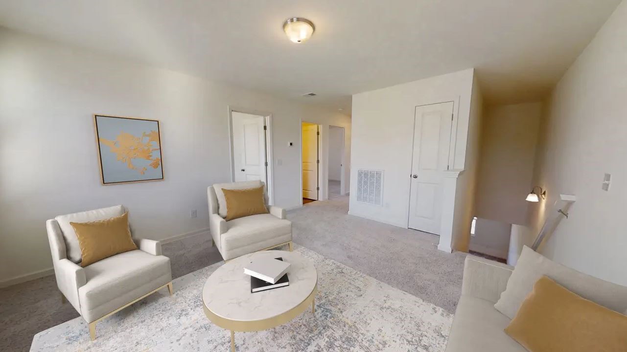 1208 Delta Crest Maxwell, TX 78656 - Photo 6 of 11 a living room with furniture and wooden floor