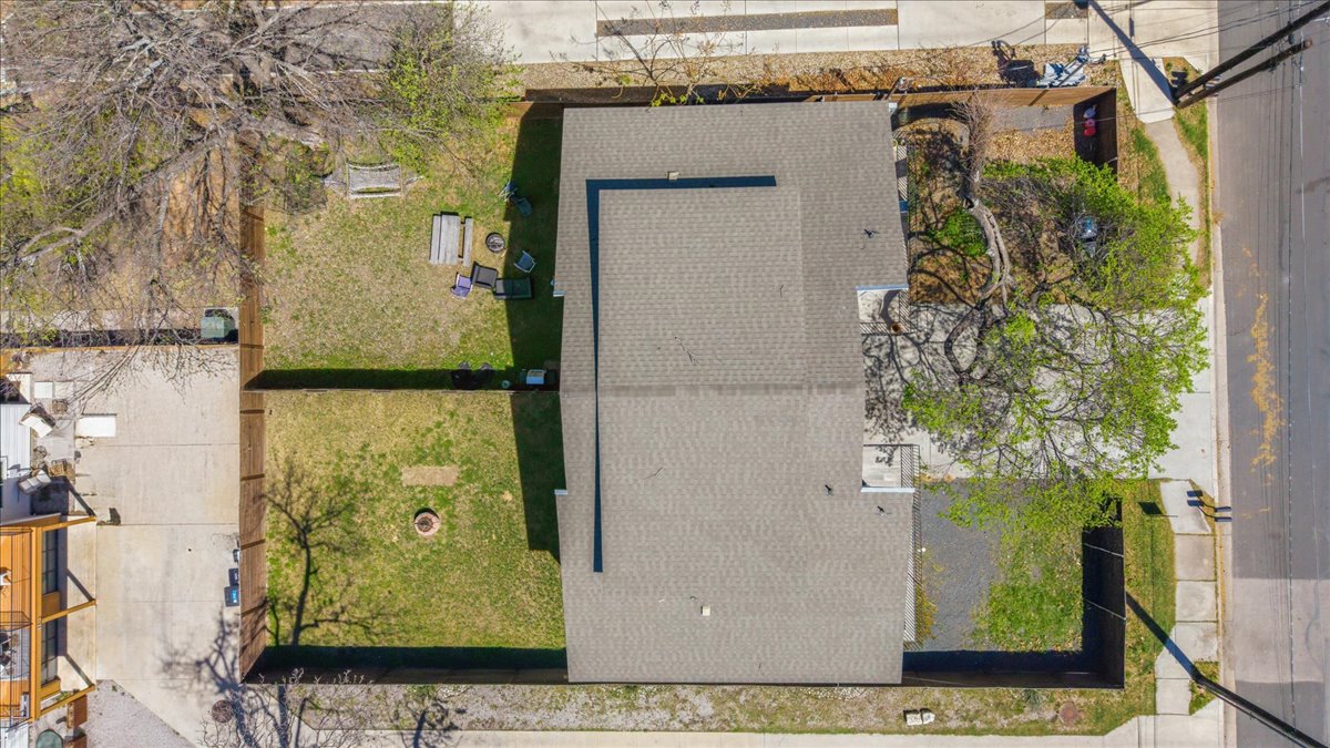 1114 Walton Lane, Unit A Austin, TX 78721 - Photo 34 of 36 Bird's eye view